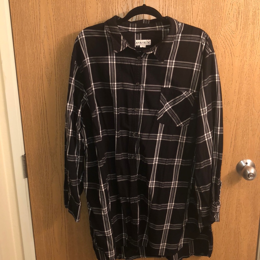 Plaid Button Up!
